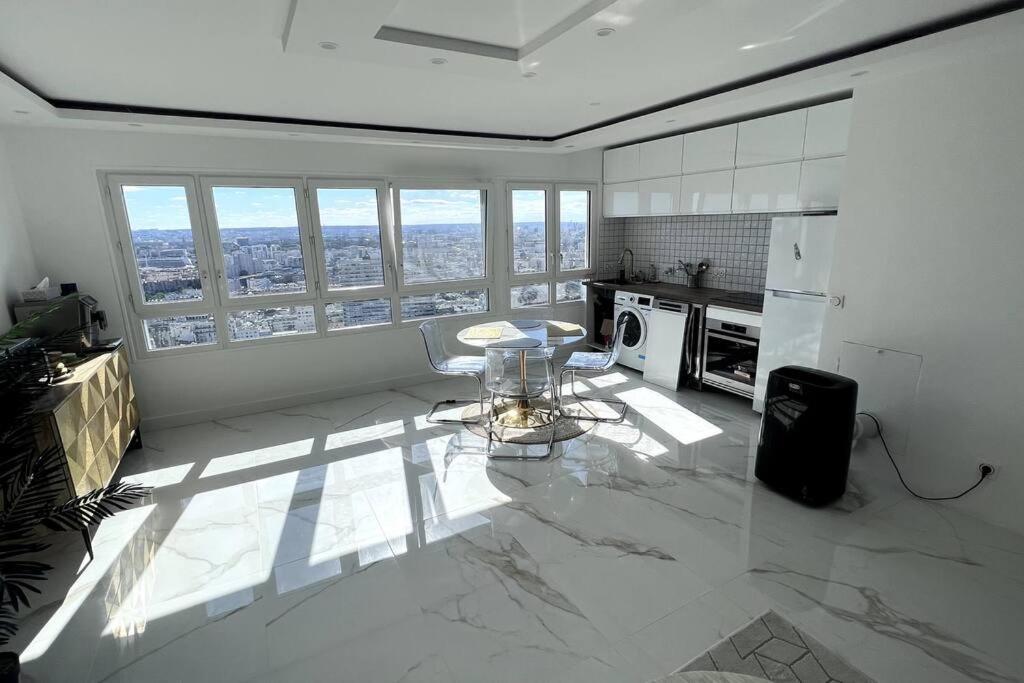Nice Apartment With Amazing View Of Paris + Parking Exterior foto