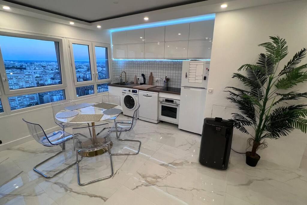Nice Apartment With Amazing View Of Paris + Parking Exterior foto
