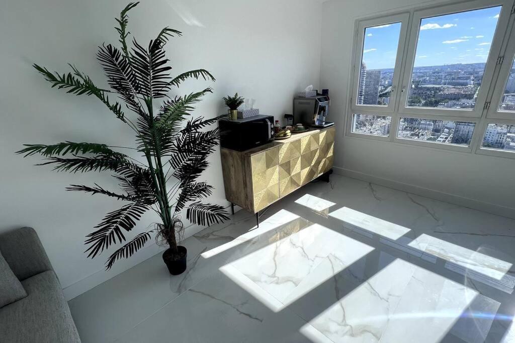 Nice Apartment With Amazing View Of Paris + Parking Exterior foto